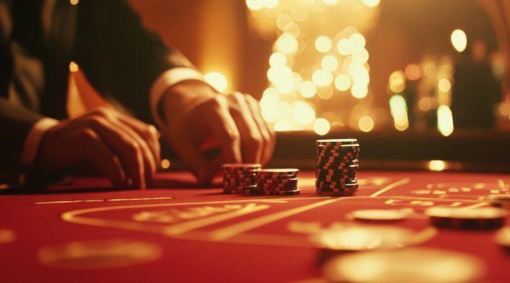 Permainan slot tema petualangan di layar perangkat mobile pengguna